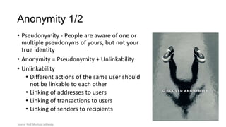 Not So Anonymous - Deanonymization of Blockchain Users | PPTX