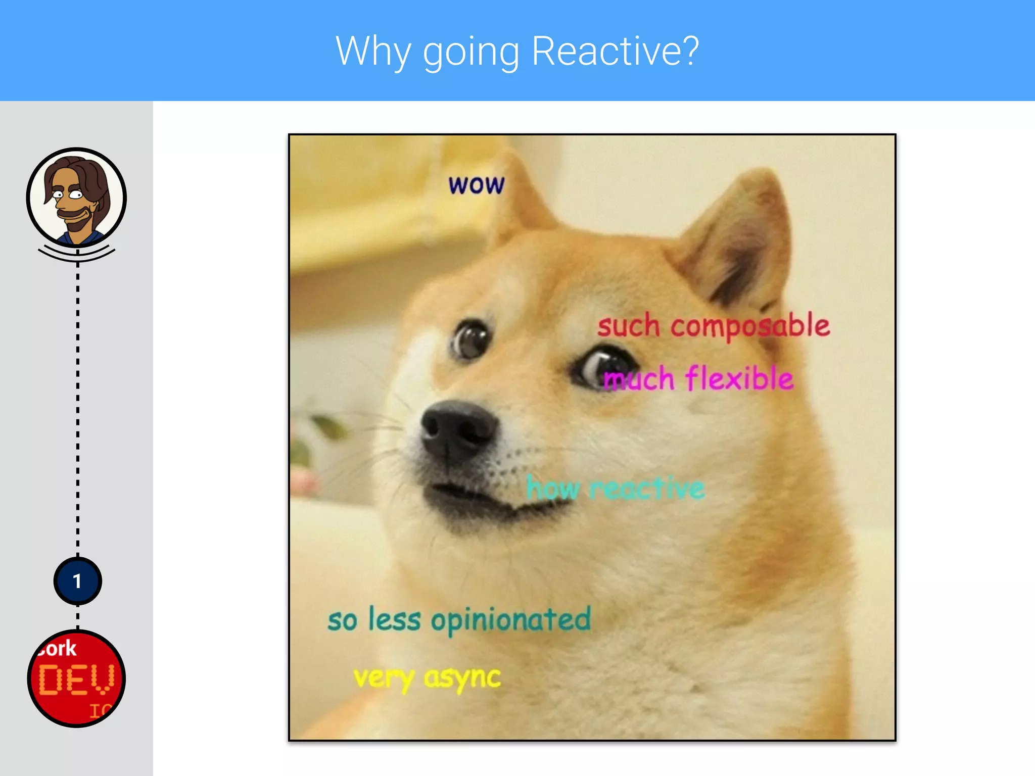 1
Why going Reactive?
 