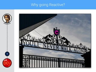 1
Why going Reactive?
 