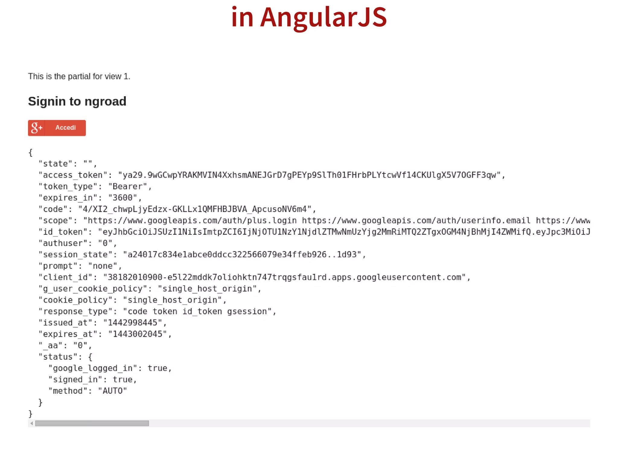 in AngularJS
 