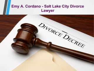 Emy A. Cordano - Salt Lake City Divorce
Lawyer
 