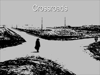 Crossroads




Akamai Confidential     Powering a Better Internet   ©2011 Akamai
 