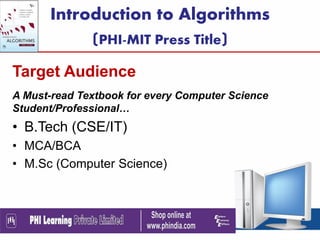 Introduction To Algorithms Third Edition Ppt Introduction To Algorithms Third Edition Ppt