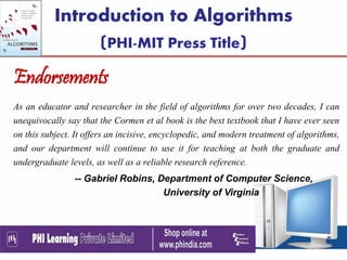 INTRODUCTION TO ALGORITHMS Third Edition | PDF | Secondary Education ...