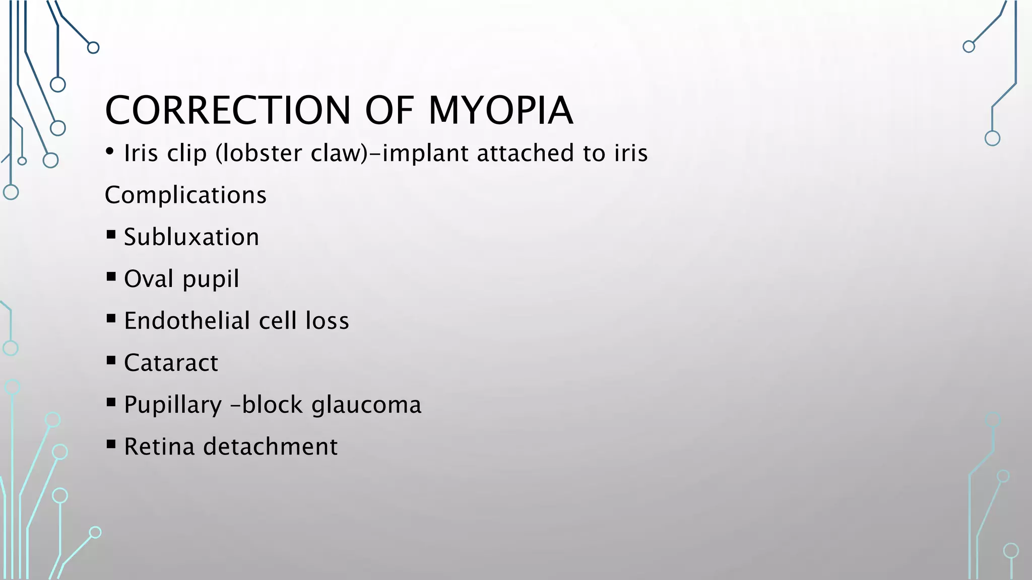 CORNEAL AND REFRACTIVE SURGERY | PPTX