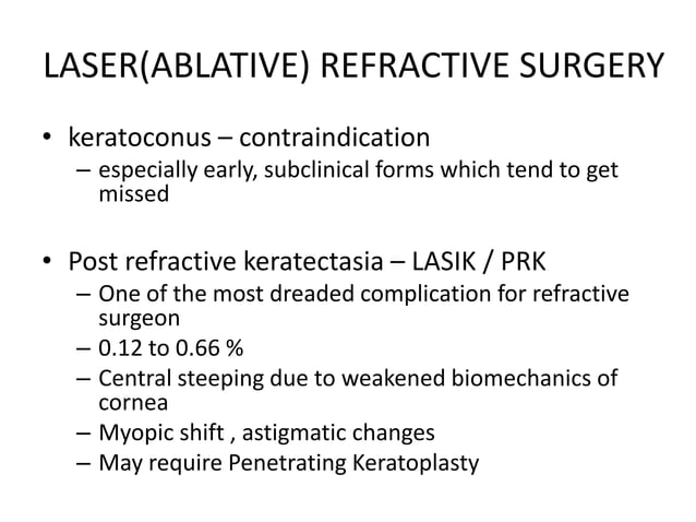 Corneal collagen cross linking | PPTX | Eye and Vision Conditions ...