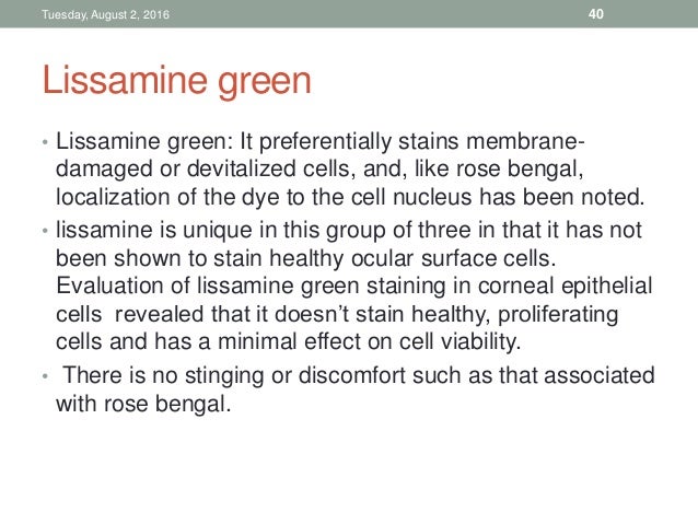 Corneal Staining Procedure Corneal Staining Procedure