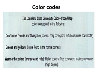 Color codes
 