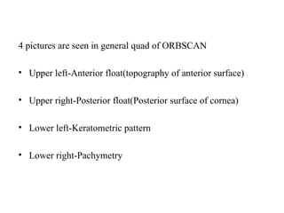 Posterior Float corneal topography is an important subjects for the students of ...