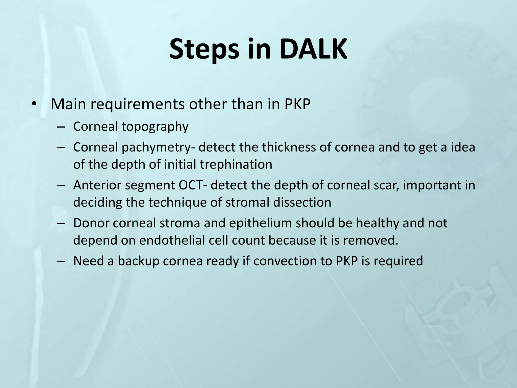 Corneal transplantation | PPTX