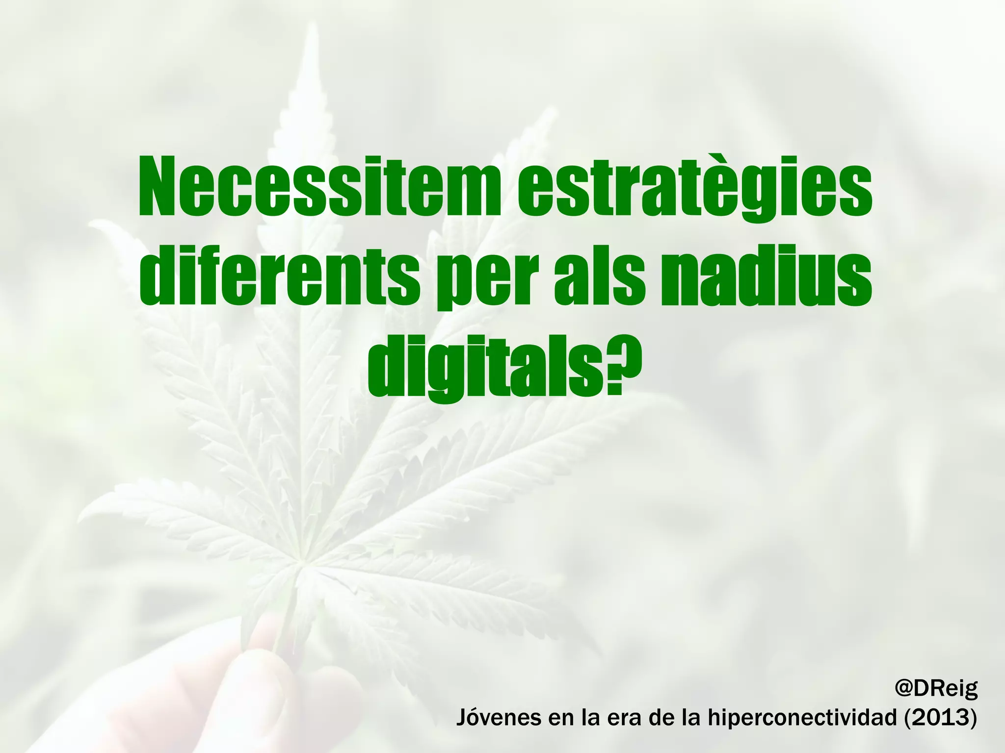 La recuperació de discursos
antics vestits de moderns
@JaumeFunes
jaumefunes.blogspot.com
 