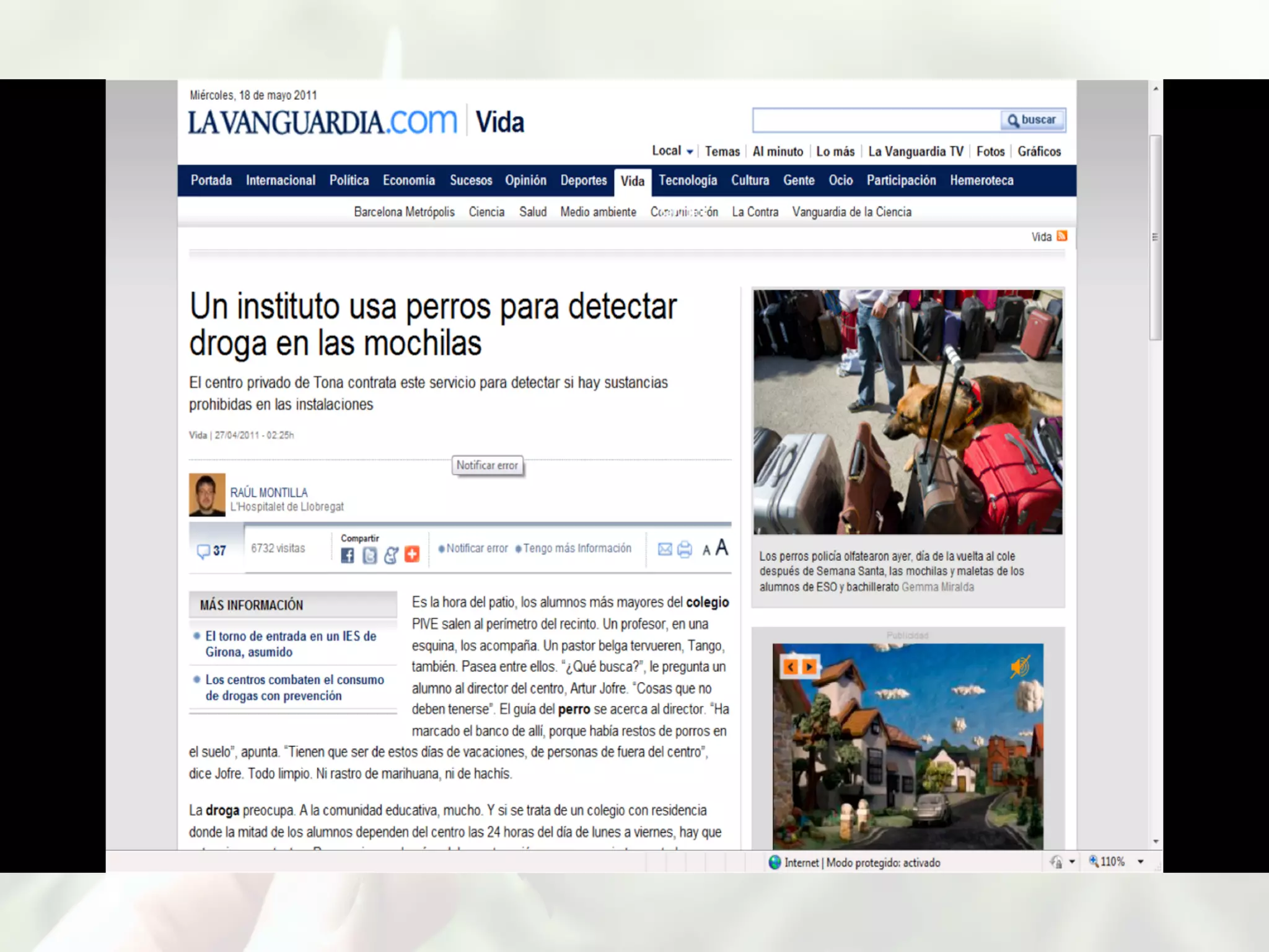 El lugar de la infancia
(Jaume Funes, 2008)
	
  
	
  
u  Un desarrollo adecuado
u  Pensar el futuro: imaginarlo en positivo
u  Precariedad: privación de oportunidades
u  Fragilidad: vulnerabilidad ante las dificultades y la crisis
u  Heridas y cicatrices
u  La ruptura de los relatos de vida
 