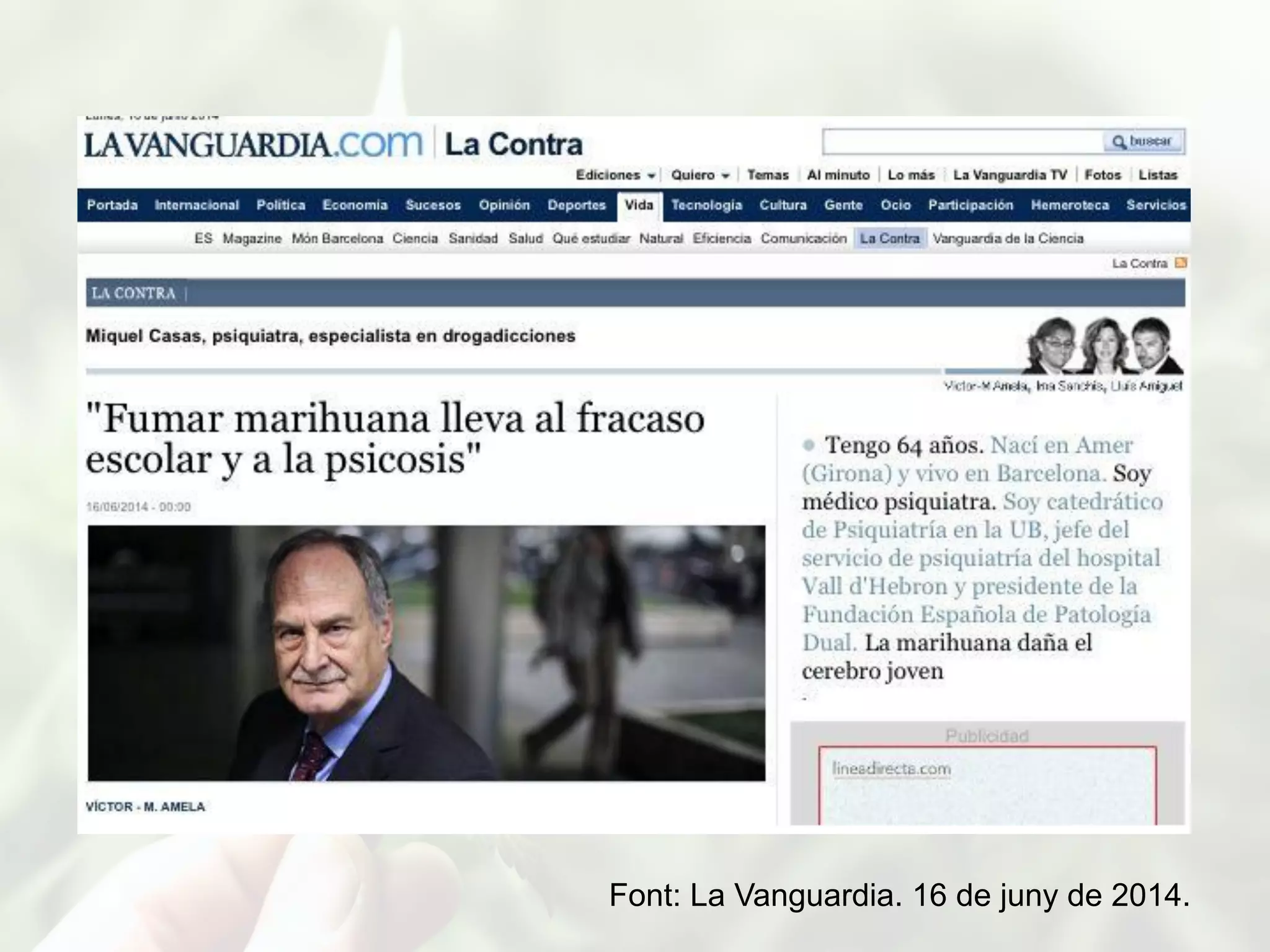 Preocupacions adultes
Qüestions adolescents
Risc
Control
Plaer
Problemes
Experimentació
Responsabilitat
Autonomia
Protecció
Felicitat
…
 