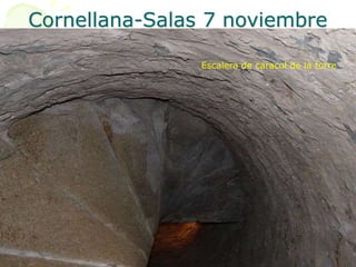 Cornellana-Salas 7 noviembre 
Escalera de caracol de la torre 
 