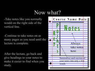 Cornell+notes ppt | PPTX