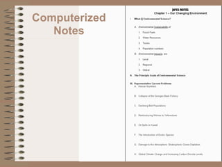 Computerized
   Notes
 