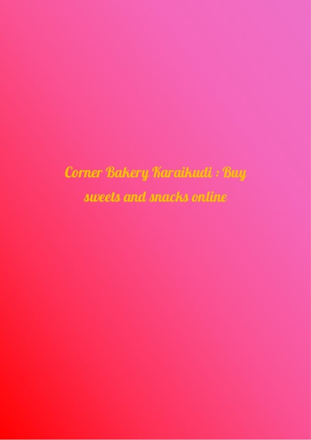 cornerbakery com