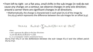 Corner detection in computer vision and application | PDF