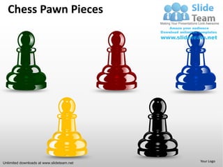 Chess Pawn Pieces




Unlimited downloads at www.slideteam.net   Your Logo
 