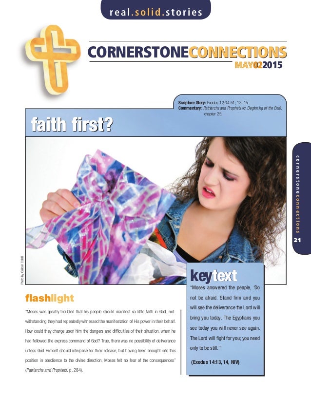 Lesson 5 Cornerstone Connections Sabbath School Second Quarter