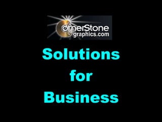 Solutions for Business 