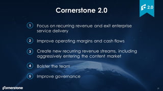 Cornerstone q2 presentation