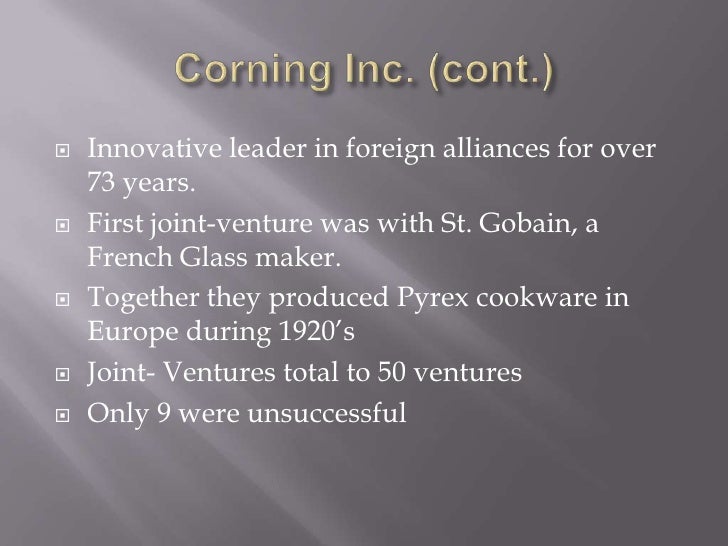 corning vitro joint venture analysis Good case study on cross culture management- authorstream presentation. corning vitro joint venture analysis Good case study on cross culture management- authorstream presentation.