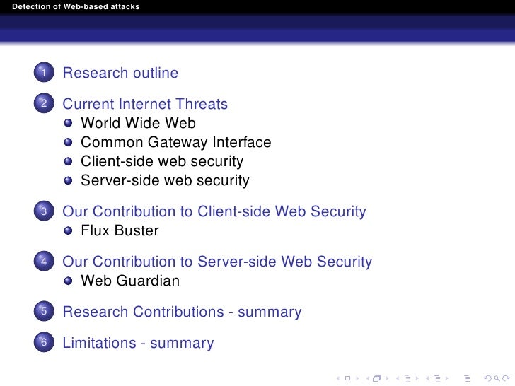 Phd thesis intrusion detection