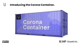 Introducing the Corona Container.
 