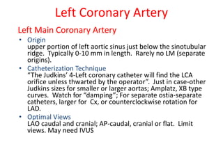 Coronary anatomy for Interventional Cardiologists toufiqur rahman | PPSX