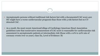 Coronary Calcium Modification | PPTX