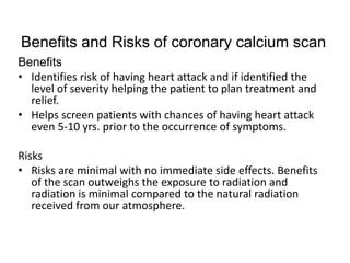 Coronary artery calcium scoring IDoR 2018 | PDF