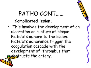 Coronary artery disease | PPTX