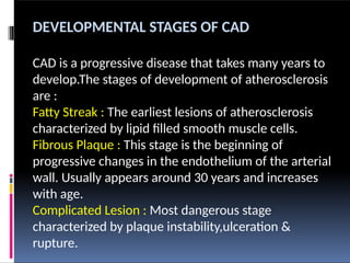 coronary artery disease and its prevention. | PPTX