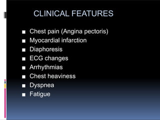 coronary artery disease and its prevention. | PPTX