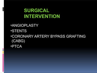 coronary artery disease and its prevention. | PPTX