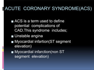coronary artery disease and its prevention. | PPTX
