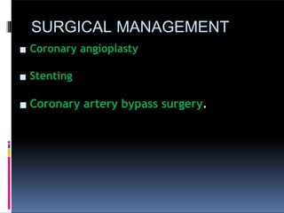 coronary artery disease and its prevention. | PPTX
