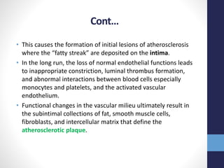 Coronary artery diseases