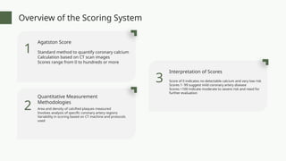 coronary calcium score in population to assess | PPTX