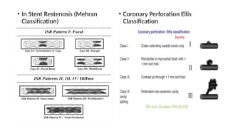 Mehran Classification Coronary Lesion Termination and invasive.pptx