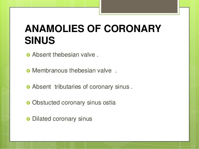 12+ Coronary Sinus Anatomy Ppt Images