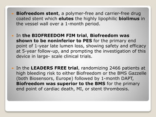 coronary stents- dr vivek kumaresan.pptx