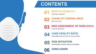 COVID-19 Risk Assessment Perspective | PPTX
