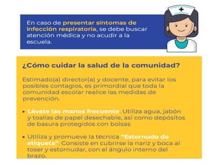 Coronavirus informacion para escuelas