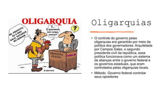Coronelismo ,oligarquias ,Guerra de Canudos | PPT