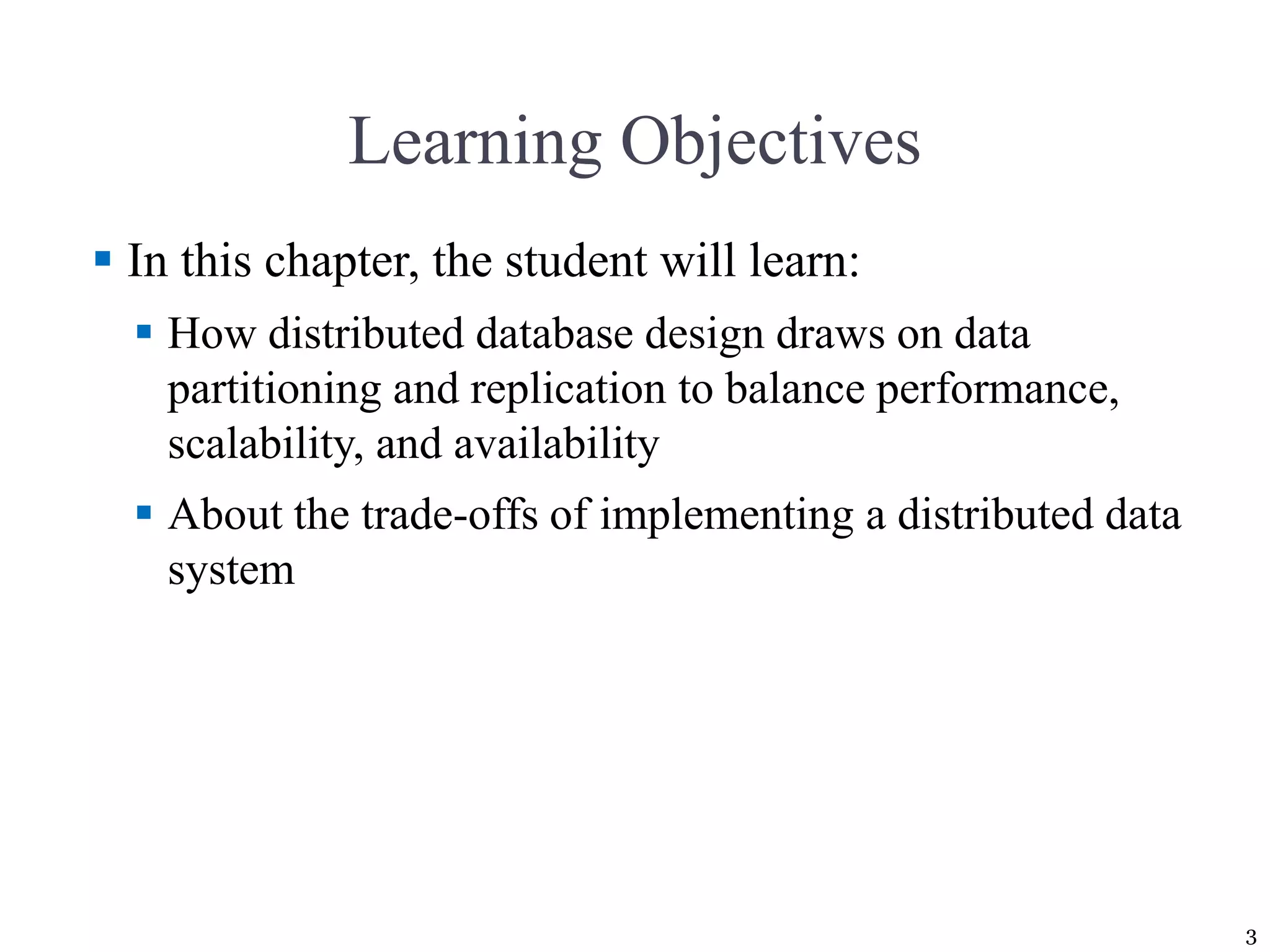 Distributed database management systems | PPT