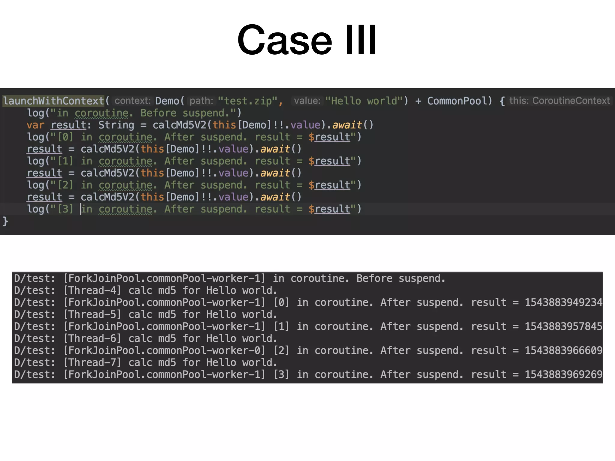Case III