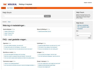 Helpdeks Weblog.nl
 