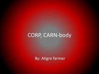 CORP, CARN-body


  By: Atigre farmer
 